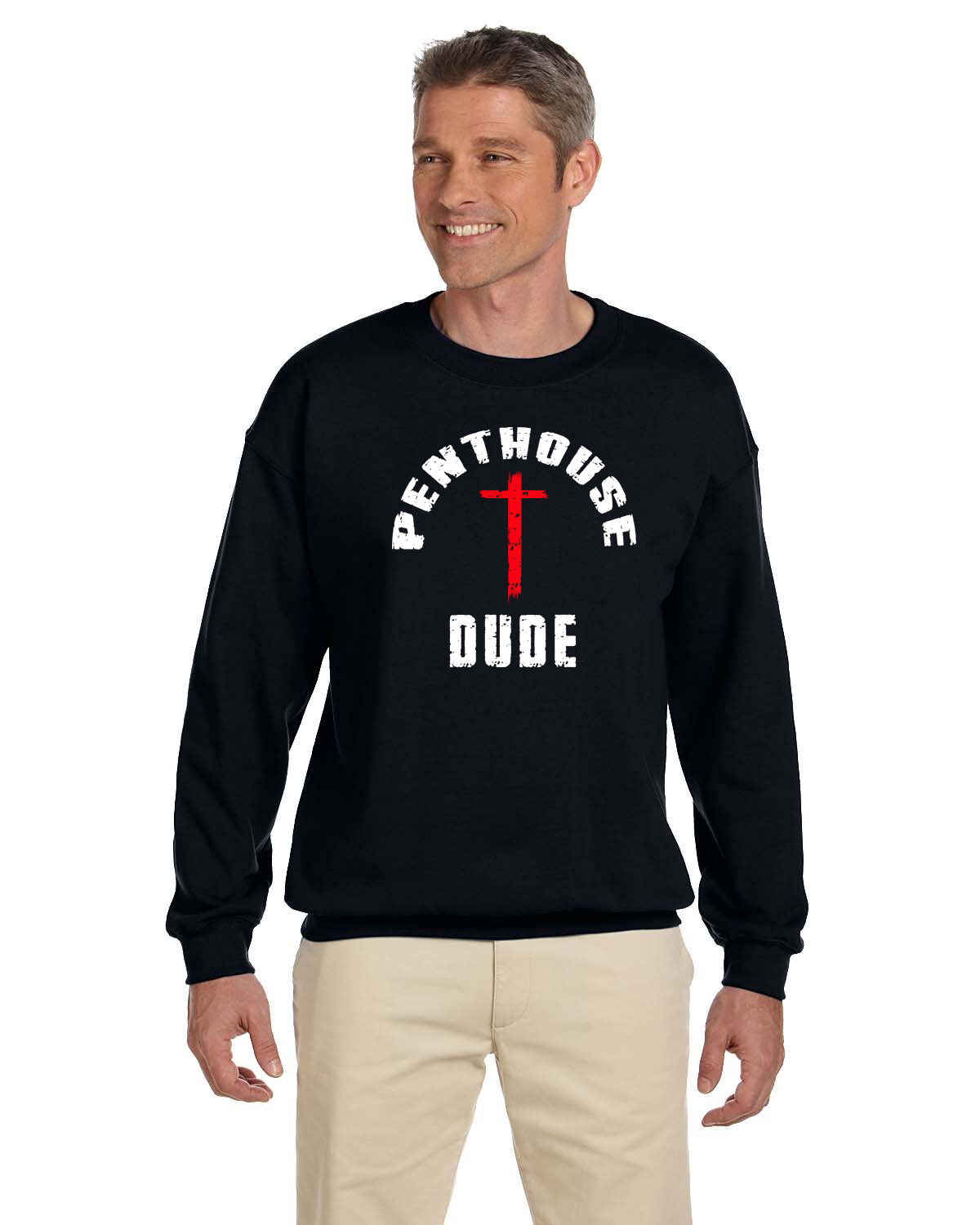 Penthouse Dude Arched Sweatshirt