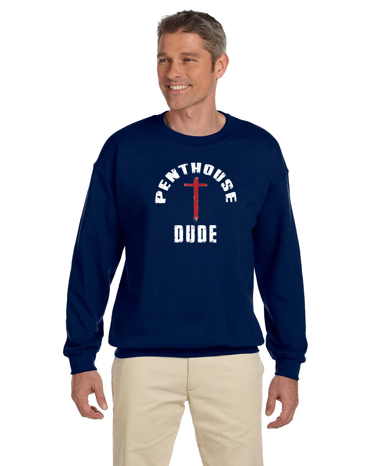 Penthouse Dude Arched Sweatshirt