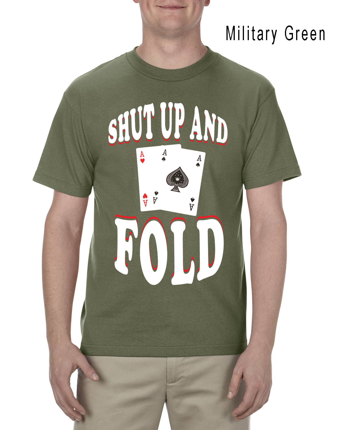 Shut Up and Fold Tee