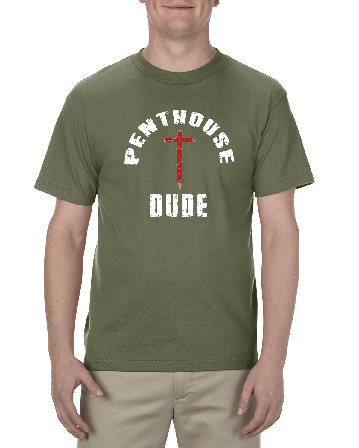 Penthouse Dude Arched Tee