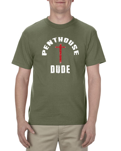 Penthouse Dude Arched Tee