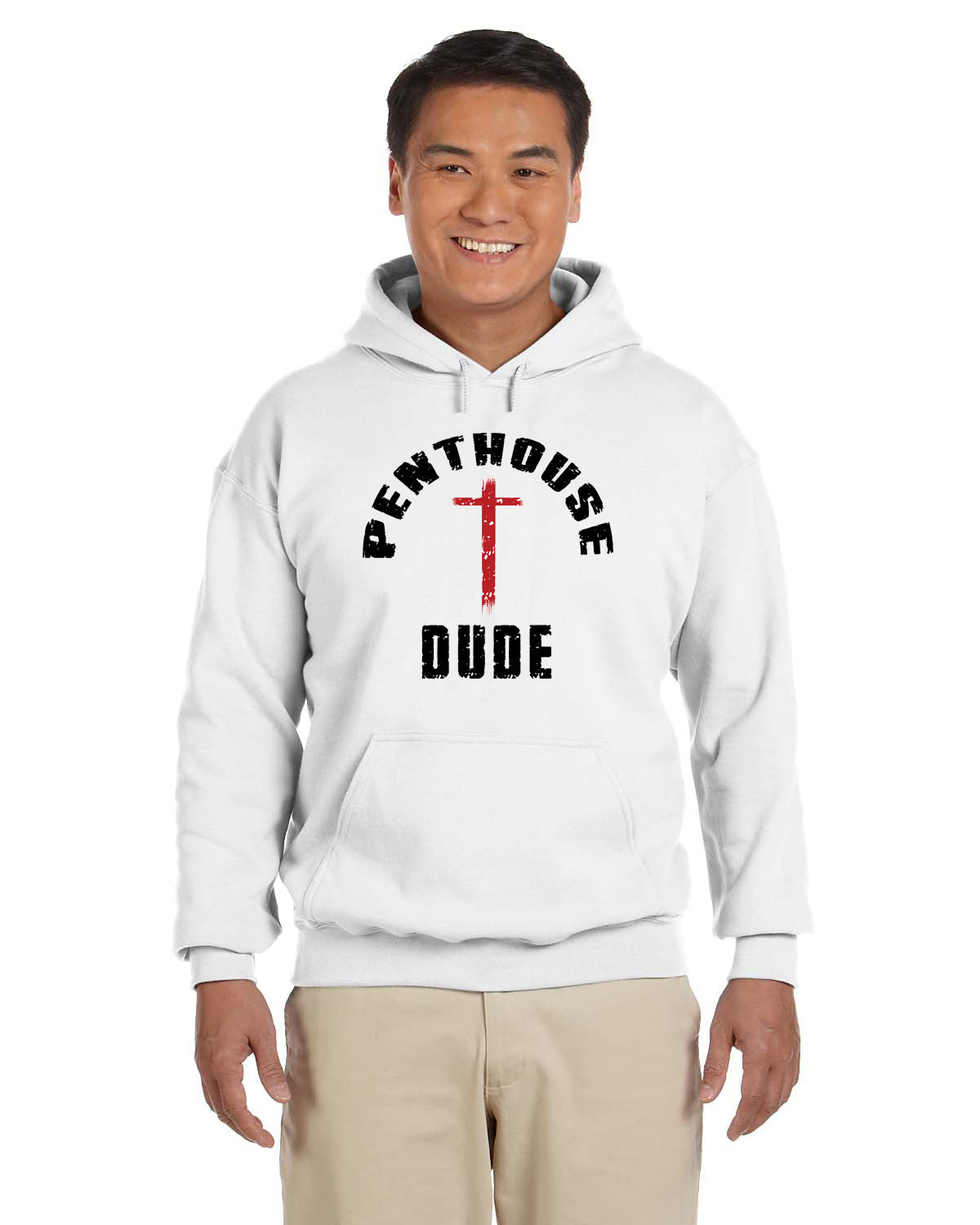 Penthouse Dude Arched Hoodie